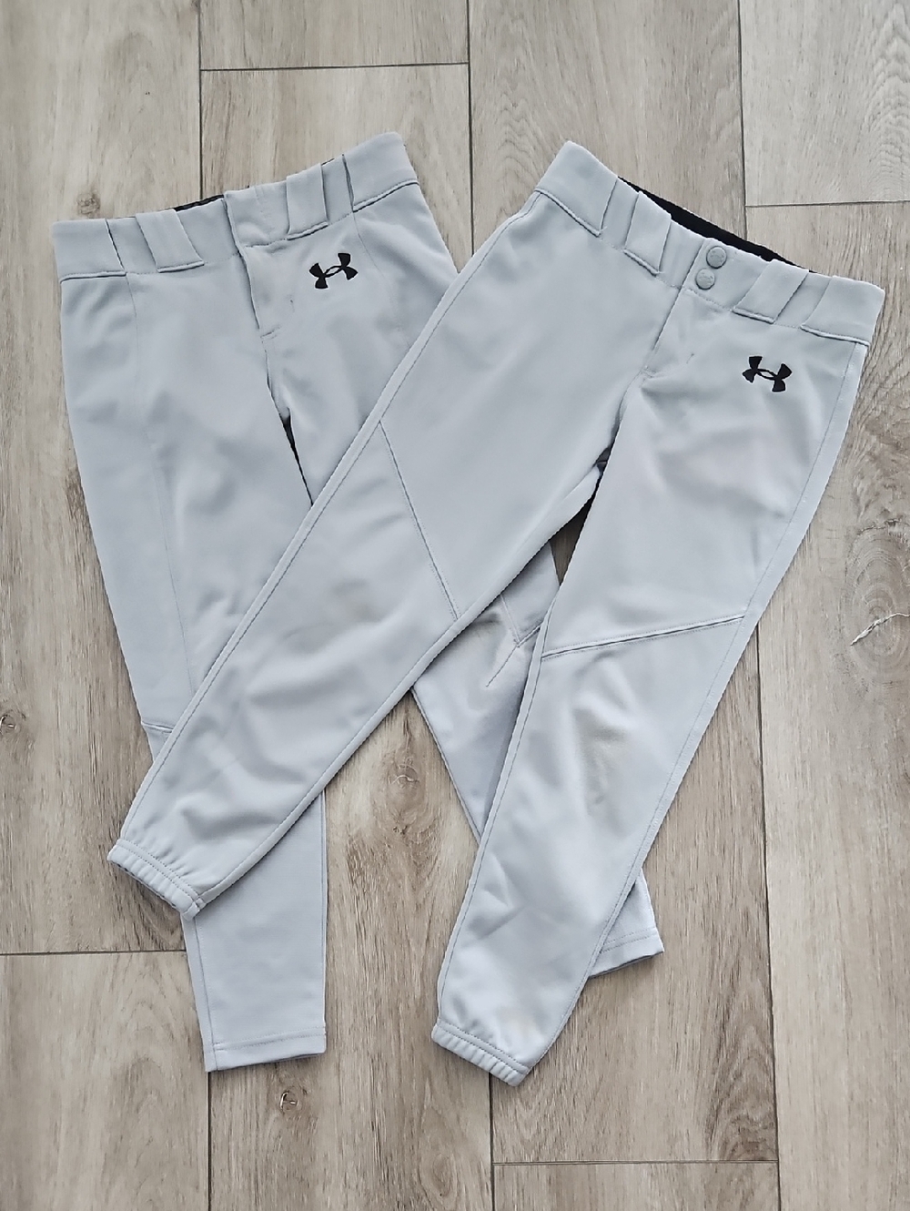 Under Armour Light Gray Baseball Pants